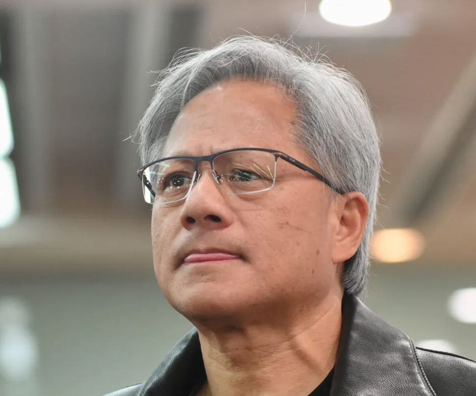 Jensen Huang glasses Black Metal Eyeglasses , NosePads Frames from ABBE Glasses