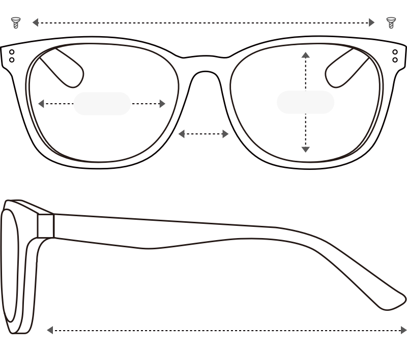 frame size